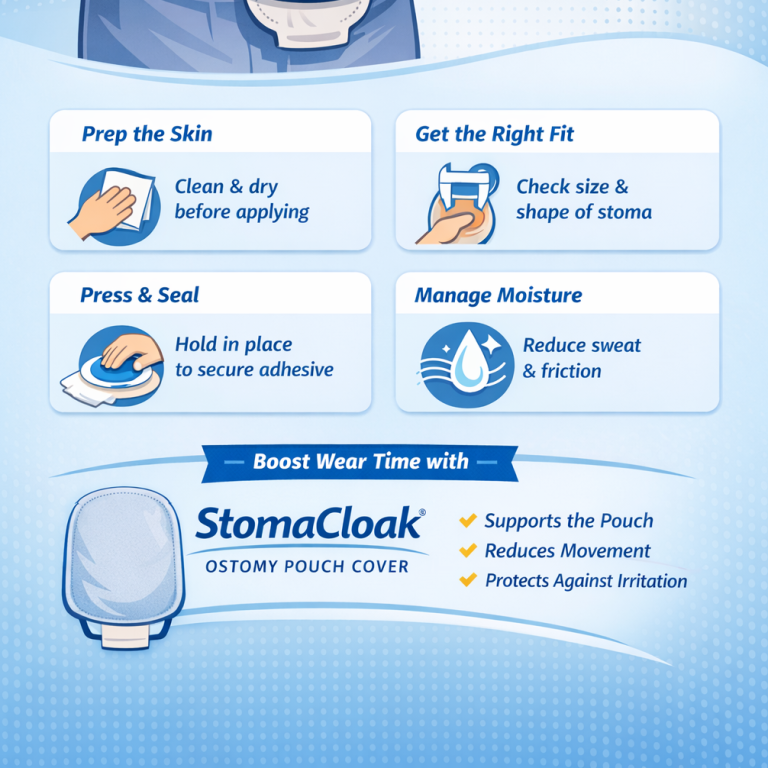 Extend Ostomy Appliance Wear Time with a StomaCloak
